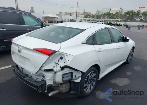 2018 Honda Civic Ex from USA, damaged, VIN 2HGFC2F78JH529180